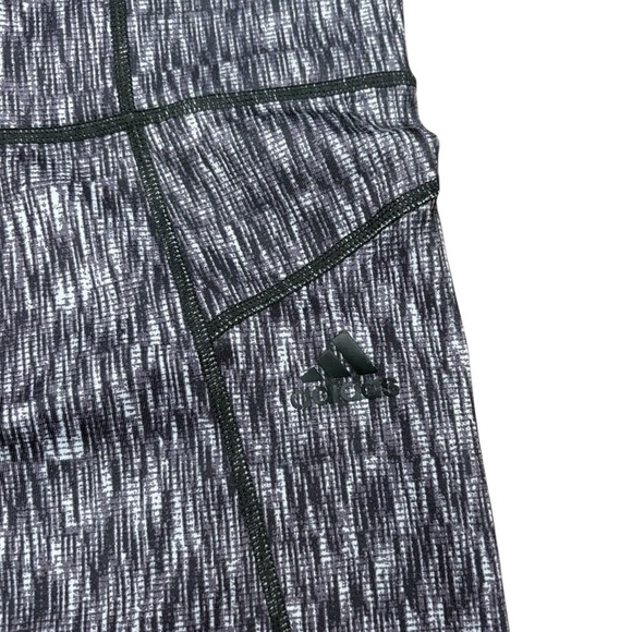 Adidas Climalite, High-Rise Leggings, Small, Black, Gray 🏃‍♀️‍➡️ - Picture 3 of 11